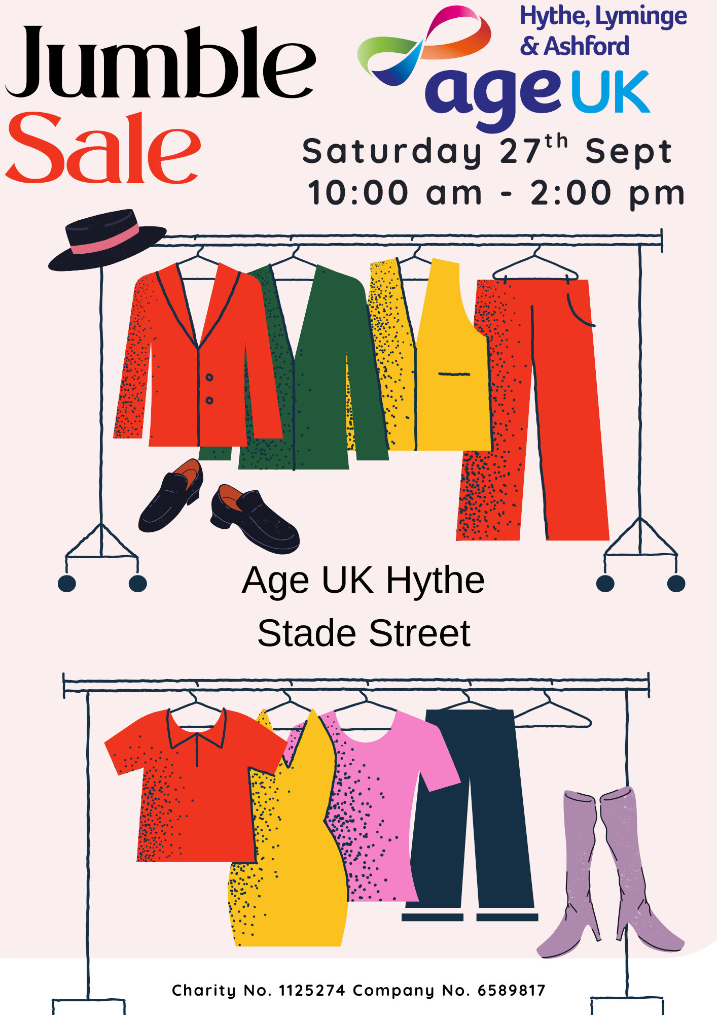 Age UK Jumble sale poster